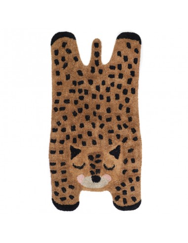 Tapis chambre enfant coton lavable LITTLE CHEETAH