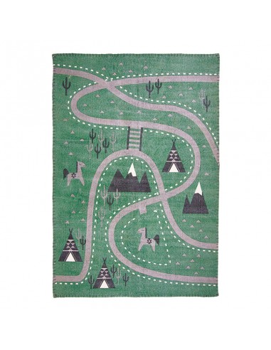 Tapis de jeu enfant coton petits indiens LITTLE WESTERN