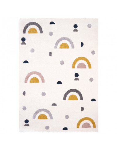 Tapis chambre enfant arc en ciel MERY