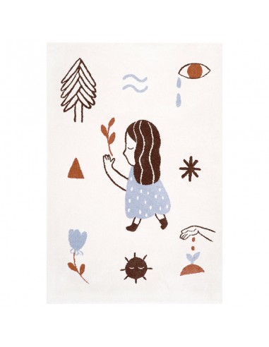 Tapis chambre enfant LOVE left by Marta Abad Blay