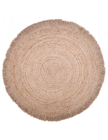 TERRA tapis jute avec franges