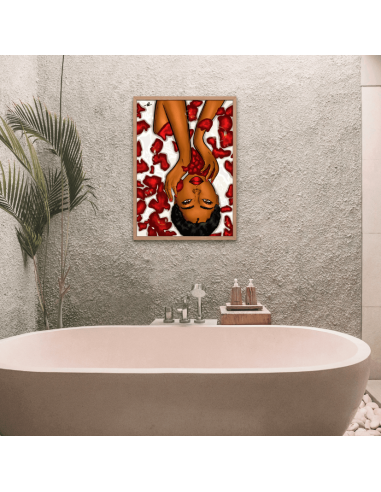 Affiche - Flowers Bath