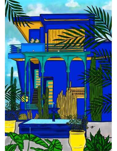 Affiche - Jardin Majorelle