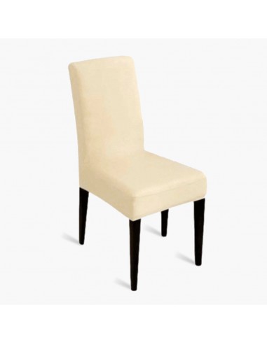 Housse de chaise classique lisse - Laura