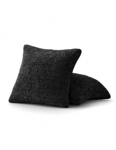 Mediterraneo - Housse de coussin Noir en Microfibre