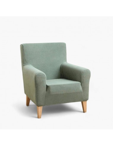 Housse de fauteuil classique en Jacquard - Vert