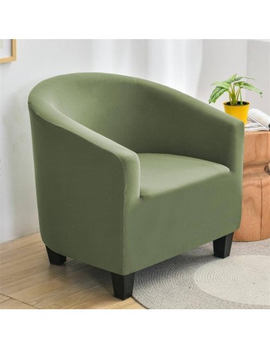 Housse de Fauteuil Crapaud lisse - Kaki