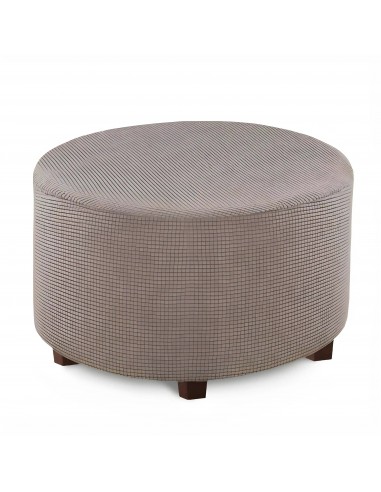 Housse de pouf en Jacquard - Kaki