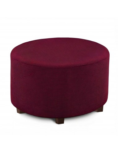 Housse de pouf en Jacquard - Bordeaux