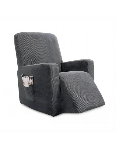 Housse de fauteuil relax en Jacquard - Gris