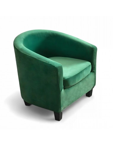 Housse de Fauteuil Crapaud en velours - Vert