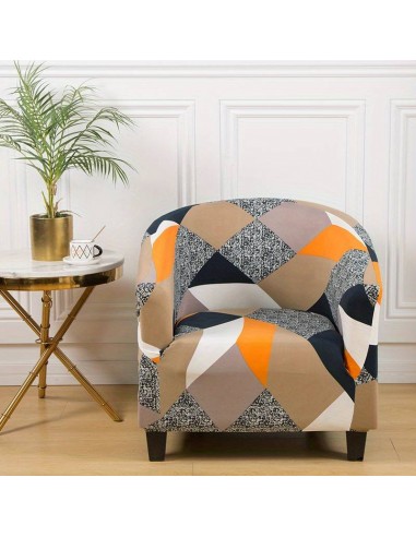 Housse de Fauteuil Crapaud Design - Orange