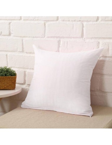 Housse de coussin lisse - Blanc