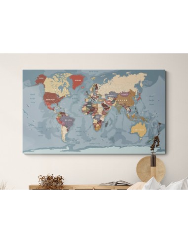 Carte monde murale XXL